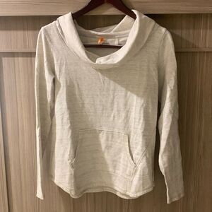 LUCY, cowl neck, sweat shirt, cotton, like new,. SP